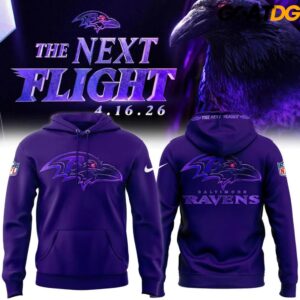 Baltimore Ravens In The Flight 2026 Hoodie 2