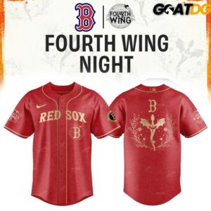 Boston Red Sox Fourth Wing Night Special Edition Jersey