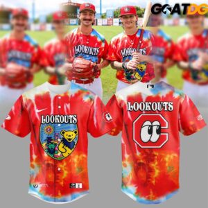 Chattanooga Lookouts x Grateful Dead Limited Edition Jersey