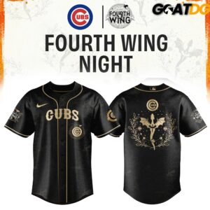 Chicago Cubs Fourth Wing Night Limited Edition Jersey 1