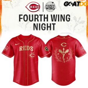 Cincinnati Reds Fourth Wing Night Limited Edition Jersey 1