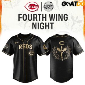 Cincinnati Reds Fourth Wing Night Limited Edition Jersey 3