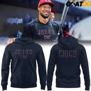 Cincinnati Reds x Jesus Won Special Edition Hoodie