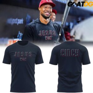 Cincinnati Reds x Jesus Won Special Edition T-Shirt
