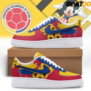 Colombia x Mickey World Cup 2026 Limited Edition Air Force 1 2