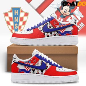 Croatia x Mickey World Cup 2026 Limited Edition Air Force 1 2