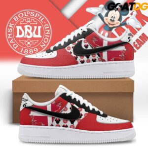 Denmark x Mickey World Cup 2026 Limited Edition Air Force 1 2