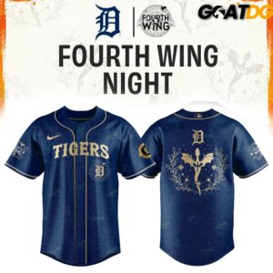 Detroit Tigers Fourth Wing Night Special Edition Jersey 1