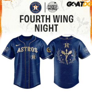 Houston Astros Fourth Wing Night Limited Edition Jersey 1