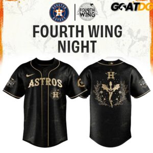 Houston Astros Fourth Wing Night Limited Edition Jersey 3