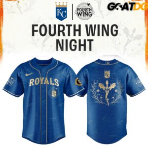 Kansas City Royals Fourth Wing Night Special Edition Jersey 1