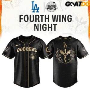 Los Angeles Dodgers Fourth Wing Night Special Edition Jersey 2