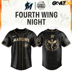 Miami Marlins Fourth Wing Night Limited Edition Jersey 1
