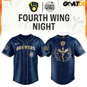 Milwaukee Brewers Fourth Wing Night Limited Edition Jersey