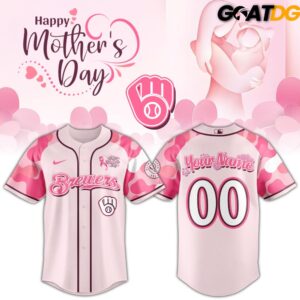 Milwaukee Brewers x Happy Mothers Day 2026 Jersey 1