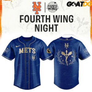 New York Mets Fourth Wing Night Limited Edition Jersey 1
