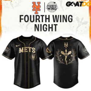 New York Mets Fourth Wing Night Limited Edition Jersey 3