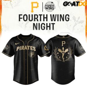 Pittsburgh Pirates Fourth Wing Night Limited Edition Jersey 1