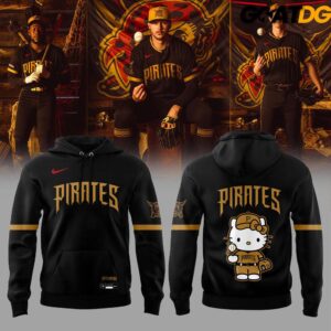 Pittsburgh Pirates x Hello Kitty 2026 City Connect Limited Edition Hoodie