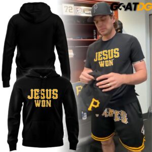 Pittsburgh Pirates x Jesus Won Special Edition Hoodie