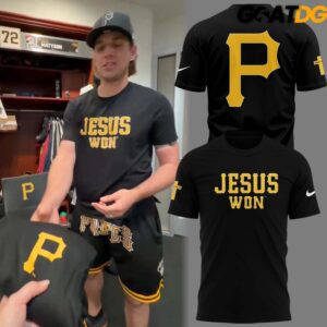 Pittsburgh Pirates x Jesus Won Special Edition T Shirt 2