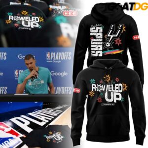 San Antonio Spurs Raweled Up 2026 NBA Playoffs Hoodie