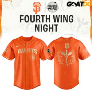 San Francisco Giants Fourth Wing Night Limited Edition Jersey 1