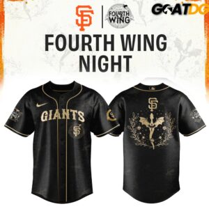 San Francisco Giants Fourth Wing Night Limited Edition Jersey 3