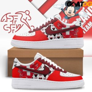 Switzerland x Mickey World Cup 2026 Limited Edition Air Force 1 2