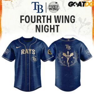 Tampa Bay Rays Fourth Wing Night Special Edition Jersey 1