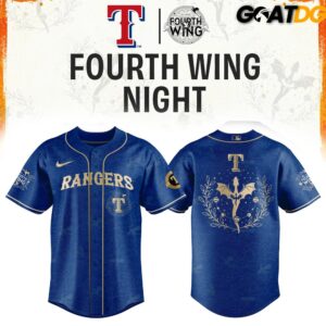 Texas Rangers Fourth Wing Night Special Edition Jersey 1