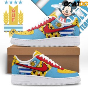 Uruguay x Mickey World Cup 2026 Limited Edition Air Force 1 2