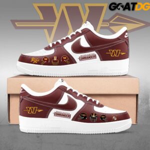 Washington Commanders x Franchise Focus Club Limited Edition Air Force 1