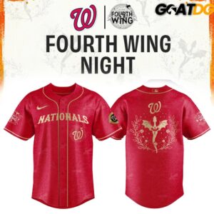Washington Nationals Fourth Wing Night Limited Edition Jersey 1