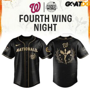 Washington Nationals Fourth Wing Night Limited Edition Jersey 3