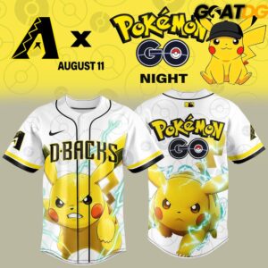 Arizona Diamondbacks x Pokémon Night 2026 Jersey