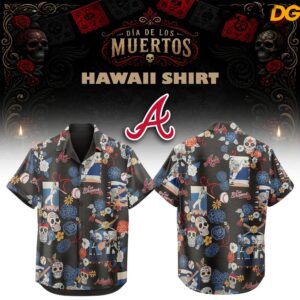 Atlanta Braves x Dia De Los Muertos Limited Edition Hawaiian Shirt