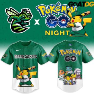 Augusta GreenJackets x Pokemon GO Night 2026 Edition Baseball Jersey 2