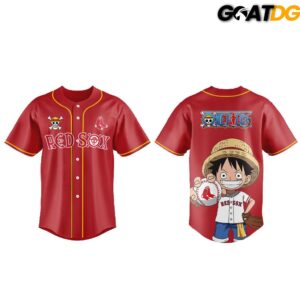 Boston Red Sox x One Piece Night 2026 Jersey 4