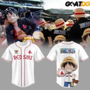 Boston Red Sox x One Piece Night 2026 Jersey 5