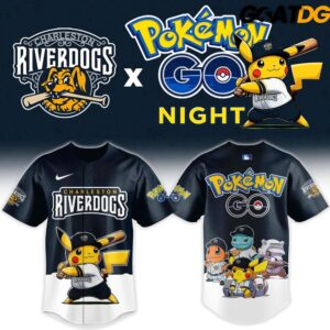 Charleston RiverDogs x Pokemon GO Night 2026 Edition Baseball Jersey 2