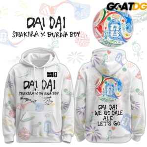 Dai Dai x Shakira x Burna Boy World Cup 2026 Hoodie 1