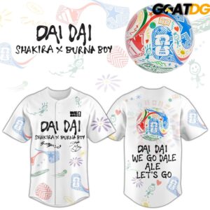 Dai Dai x Shakira x Burna Boy World Cup 2026 Jersey 1