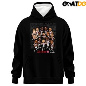 Detroit Pistons All Dawg Caricatur 2026 Playoffs Hoodie 2