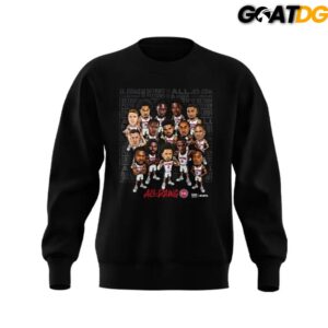 Detroit Pistons All Dawg Caricatur 2026 Playoffs Sweatshirt 2