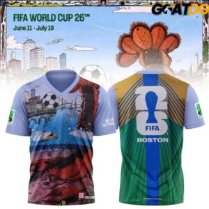 Fifa World Cup 2026 Boston Host City Jersey 1