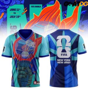 Fifa World Cup 2026 New York New Jersey Host City Jersey 1