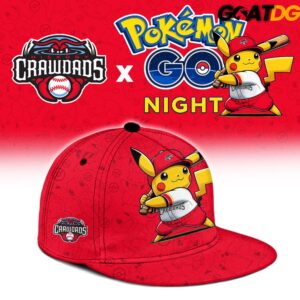 Hickory Crawdads x Pokemon GO Night 2026 Edition Baseball Jersey 3