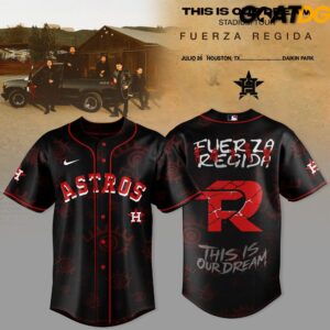 Houston Astros x Fuerza Regida – This Is Our Dream Stadium Tour Limited Jersey