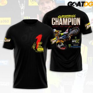 Ken Roczen 450SX Supercross Champion 2026 T Shirt 3